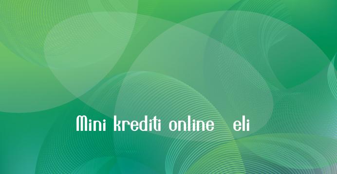 Mini krediti online Čelić